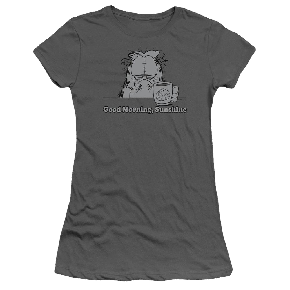 Garfield Good Morning Sunshine - Juniors T-Shirt Juniors T-Shirt Garfield