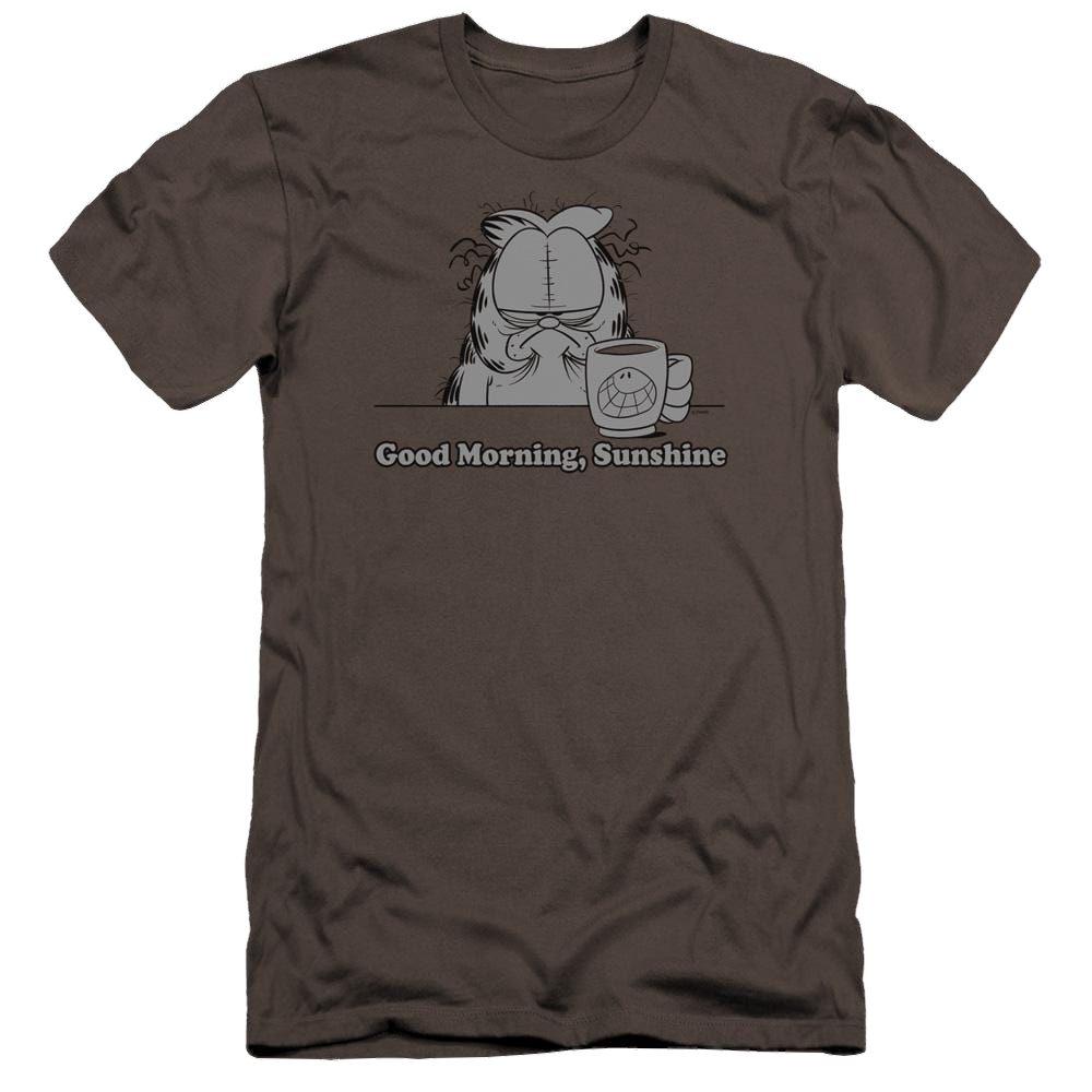 Garfield Good Morning Sunshine - Men's Premium Slim Fit T-Shirt Men's Premium Slim Fit T-Shirt Garfield