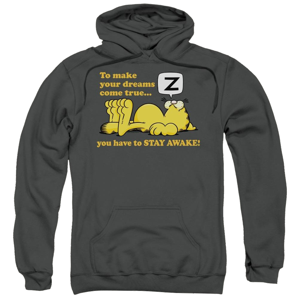 Garfield Stay Awake - Pullover Hoodie Pullover Hoodie Garfield