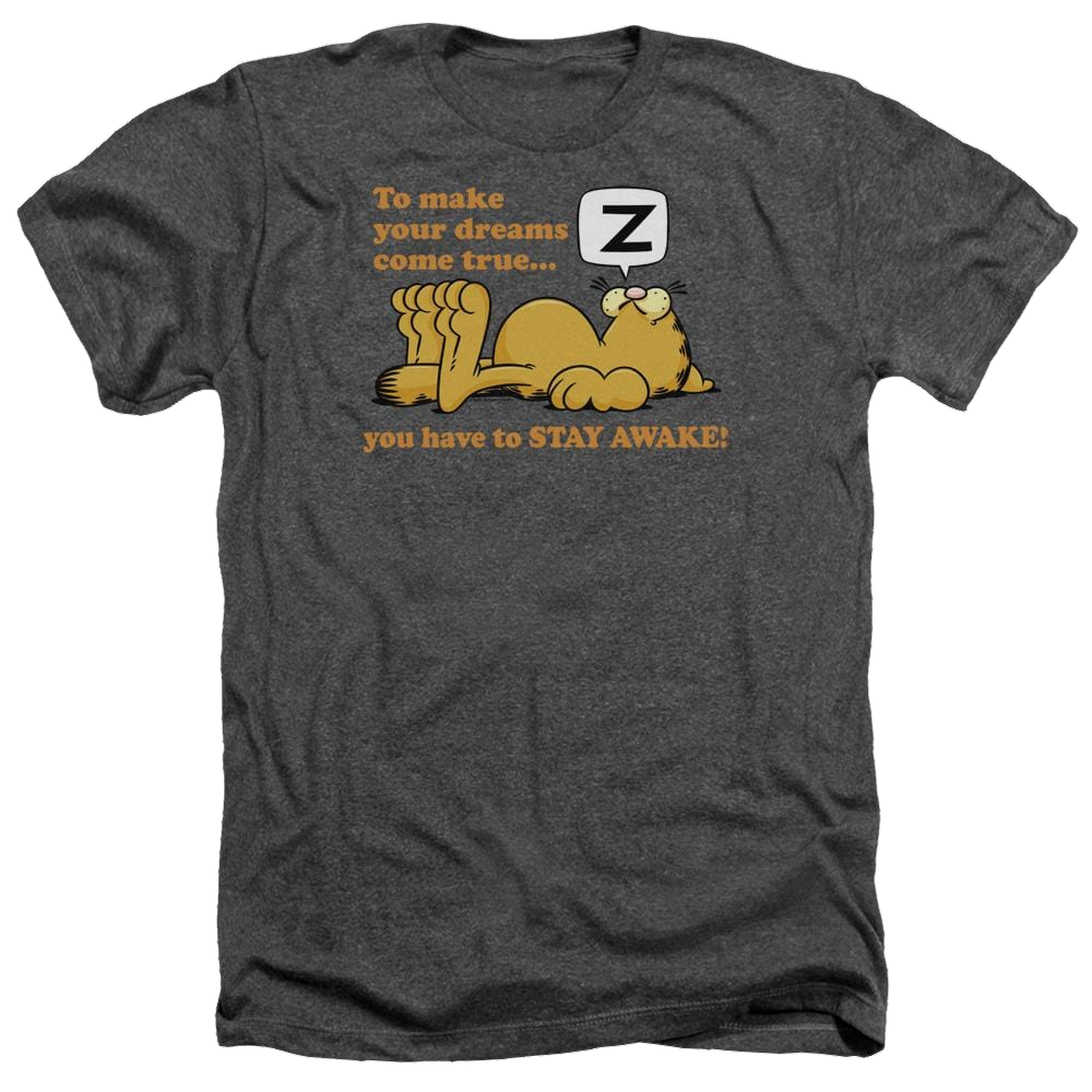 Garfield Stay Awake - Men's Heather T-Shirt Men's Heather T-Shirt Garfield