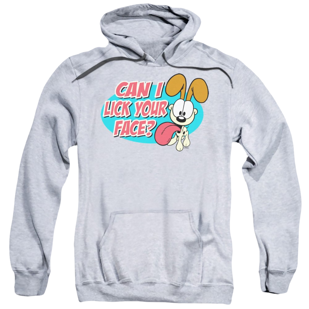 Garfield Question - Pullover Hoodie Pullover Hoodie Garfield