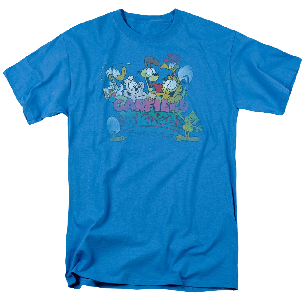 Garfield Garfield And Friends - Men's Regular Fit T-Shirt Men's Regular Fit T-Shirt Garfield