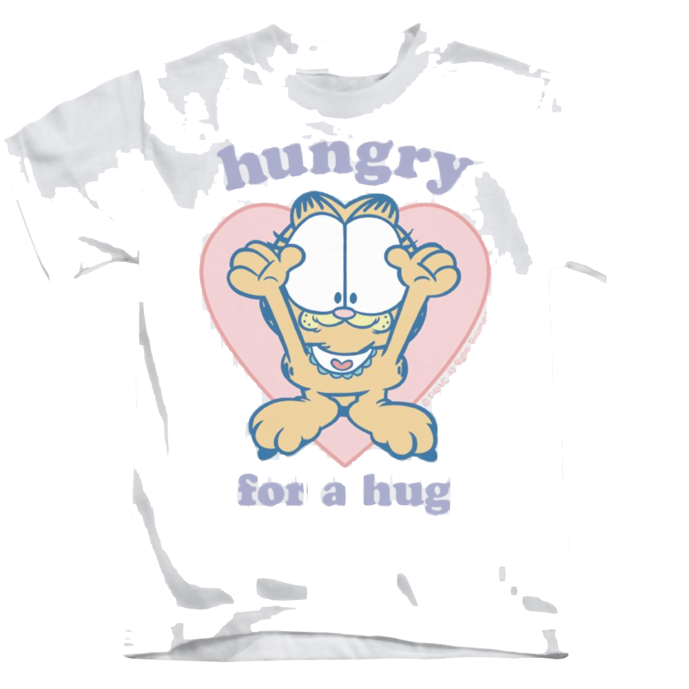 Garfield Hungry For A Hug - Kid's T-Shirt (Ages 4-7) Kid's T-Shirt (Ages 4-7) Garfield