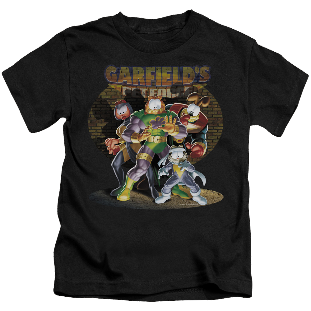 Garfield Spotlight - Kid's T-Shirt (Ages 4-7) Kid's T-Shirt (Ages 4-7) Garfield