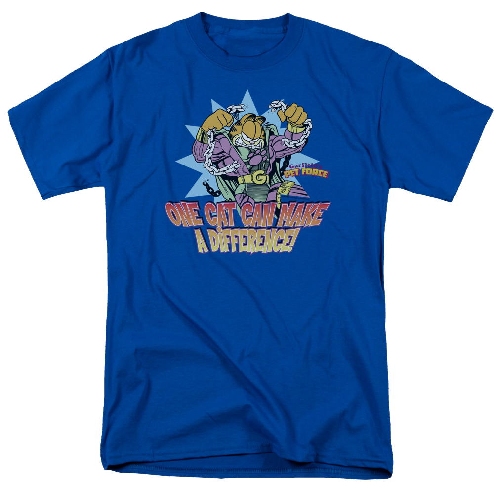 Garfield Make A Difference - Men's Regular Fit T-Shirt Men's Regular Fit T-Shirt Garfield