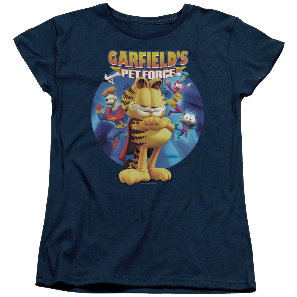 Garfield Dvd Art - Women's T-Shirt Women's T-Shirt Garfield
