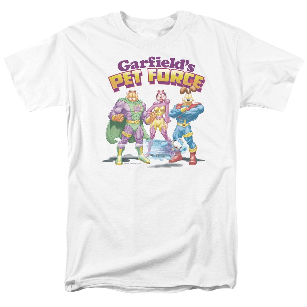 Garfield Heroes Await - Men's Regular Fit T-Shirt Men's Regular Fit T-Shirt Garfield