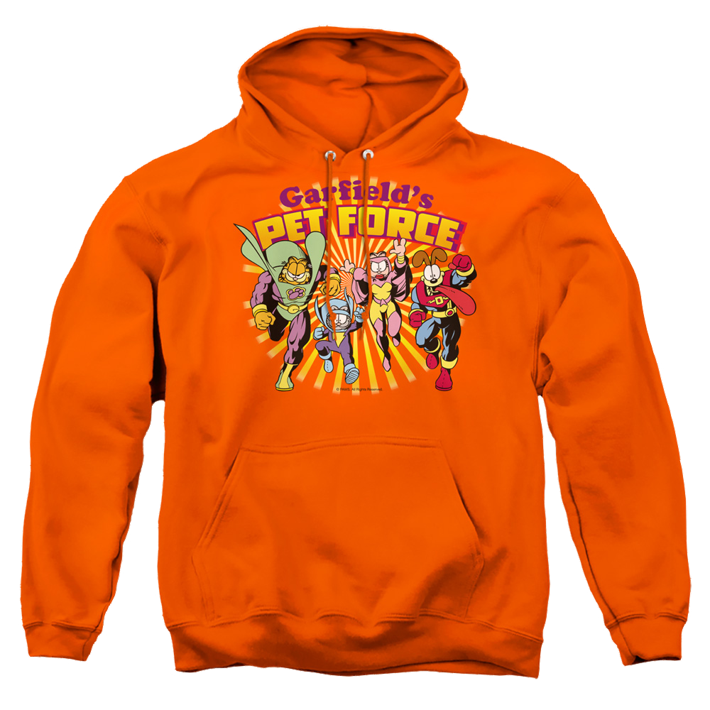 Garfield Pet Force Burst - Pullover Hoodie Pullover Hoodie Garfield