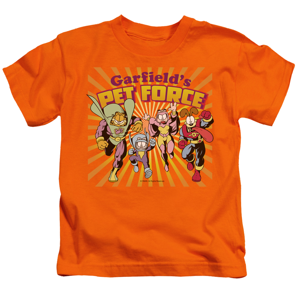 Garfield Pet Force Burst - Kid's T-Shirt (Ages 4-7) Kid's T-Shirt (Ages 4-7) Garfield