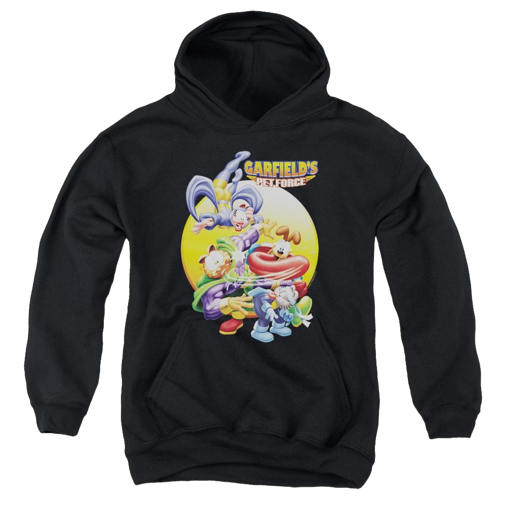 Garfield Tongue Of Doom - Youth Hoodie (Ages 8-12) Youth Hoodie (Ages 8-12) Garfield