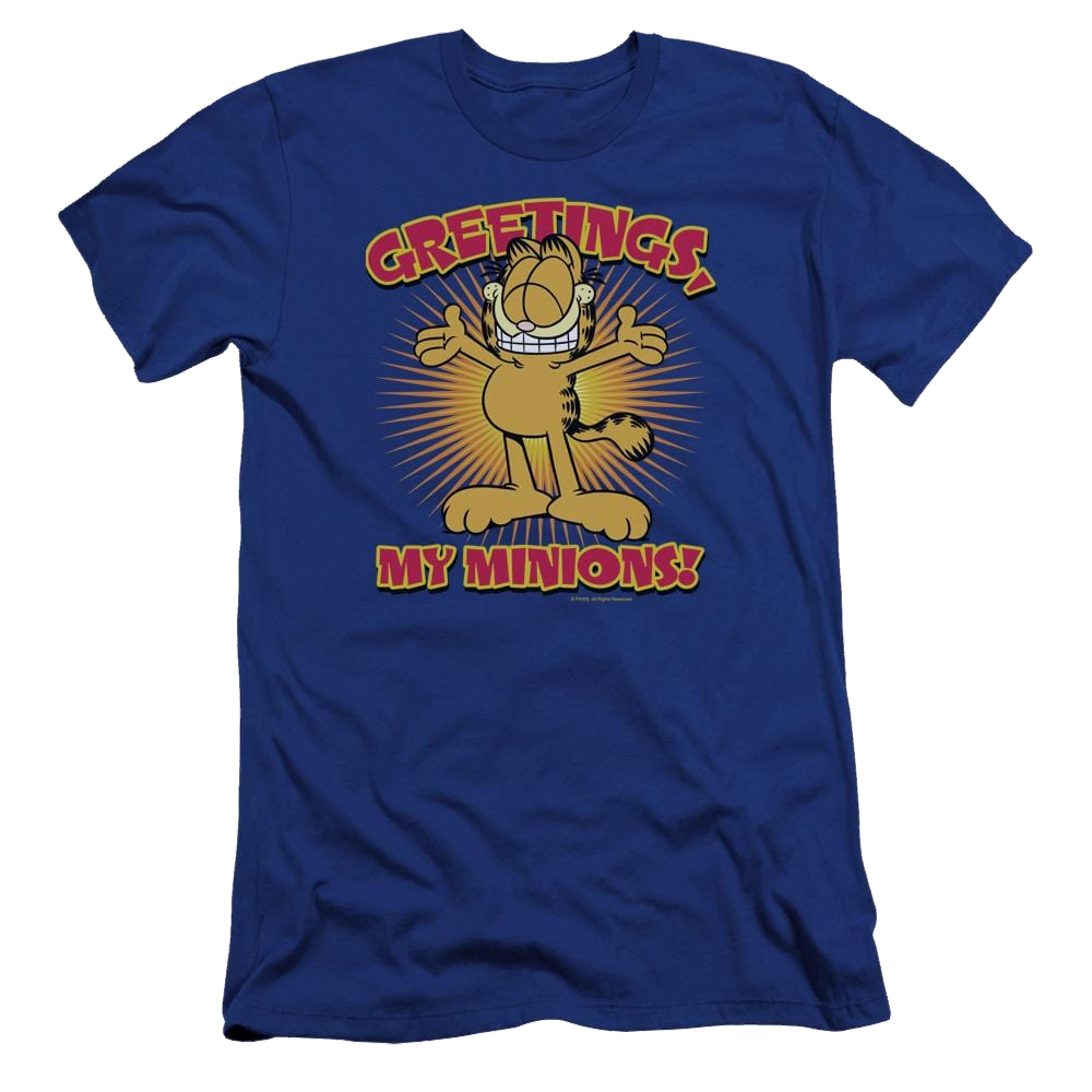 Garfield Minions - Men's Premium Slim Fit T-Shirt Men's Premium Slim Fit T-Shirt Garfield