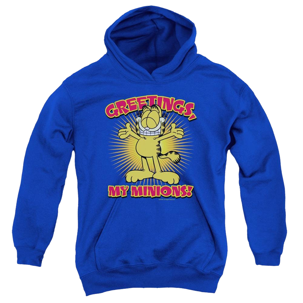 Garfield Minions - Youth Hoodie (Ages 8-12) Youth Hoodie (Ages 8-12) Garfield
