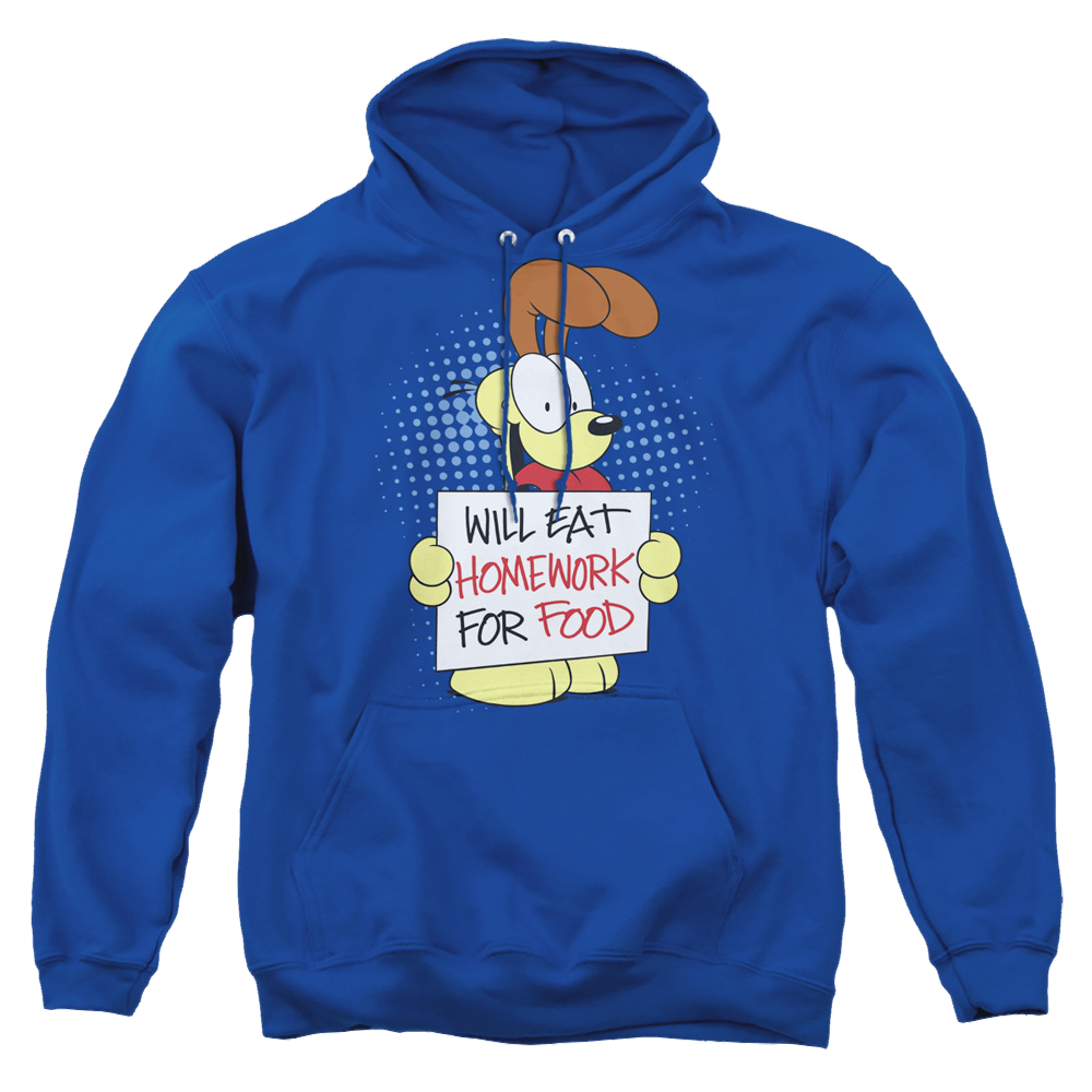 Garfield Will Eat Homework - Pullover Hoodie Pullover Hoodie Garfield