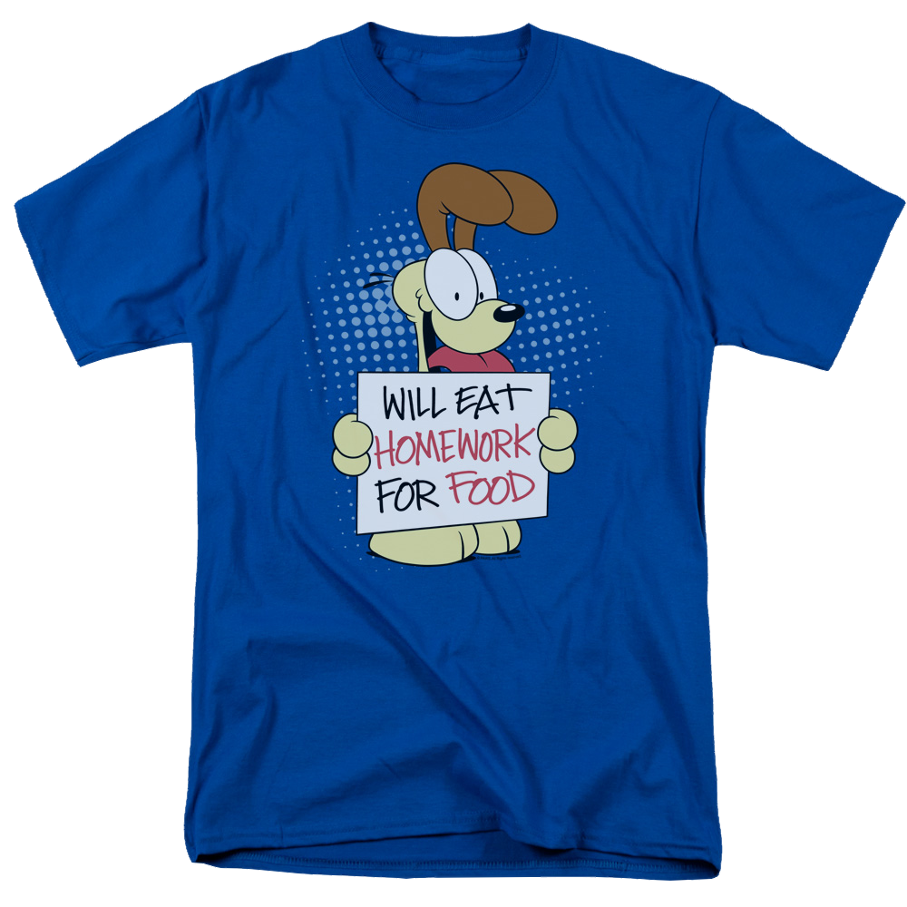 Garfield Will Eat Homework - Men's Regular Fit T-Shirt Men's Regular Fit T-Shirt Garfield