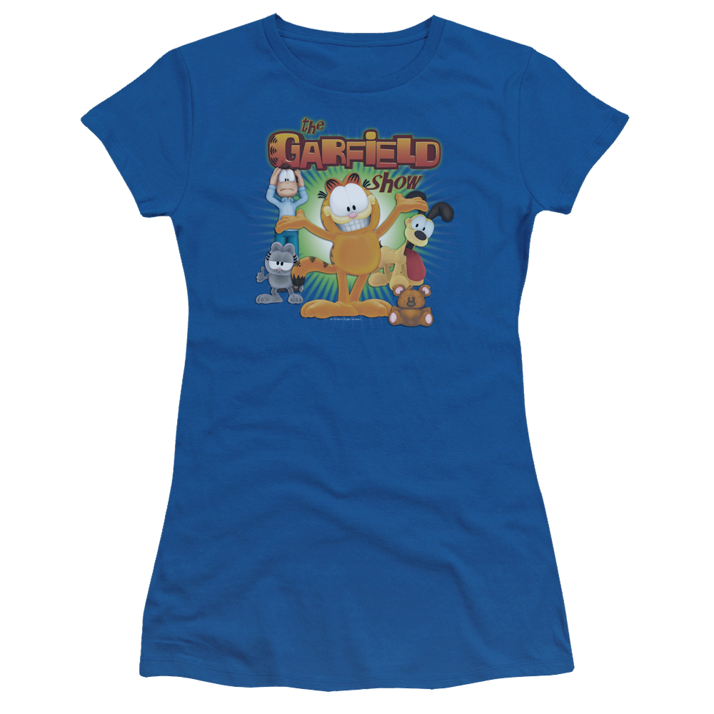 Garfield The Garfield Show - Juniors T-Shirt Juniors T-Shirt Garfield