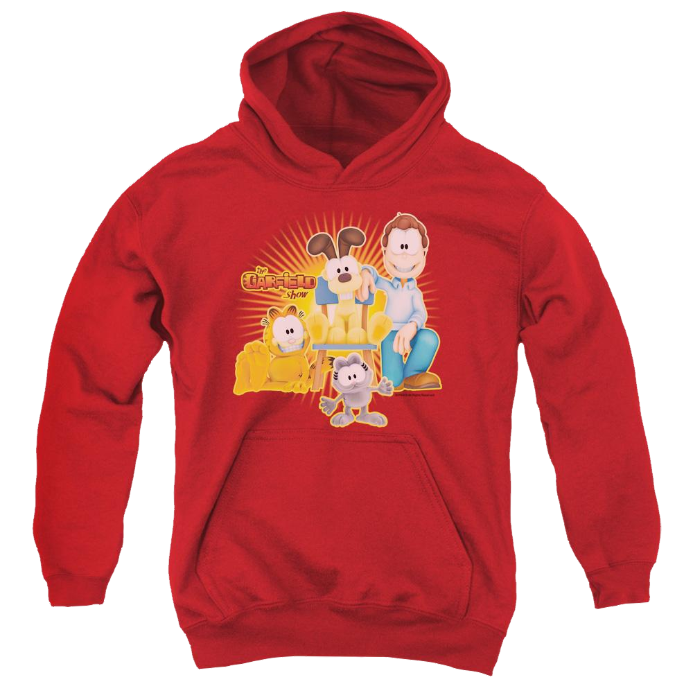 Garfield Say Cheese - Youth Hoodie (Ages 8-12) Youth Hoodie (Ages 8-12) Garfield