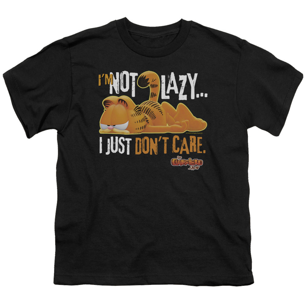 Garfield Not Lazy - Youth T-Shirt (Ages 8-12) Youth T-Shirt (Ages 8-12) Garfield
