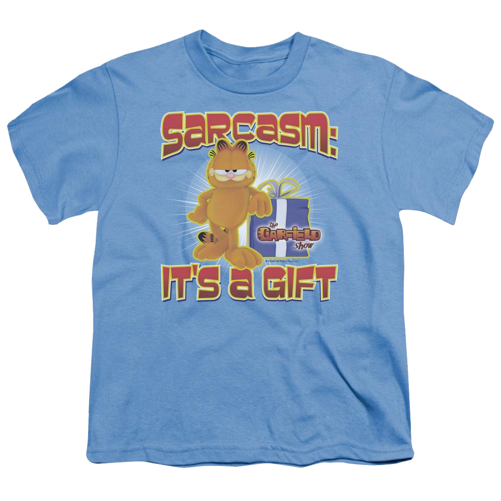 Garfield Sarcasm - Youth T-Shirt (Ages 8-12) Youth T-Shirt (Ages 8-12) Garfield