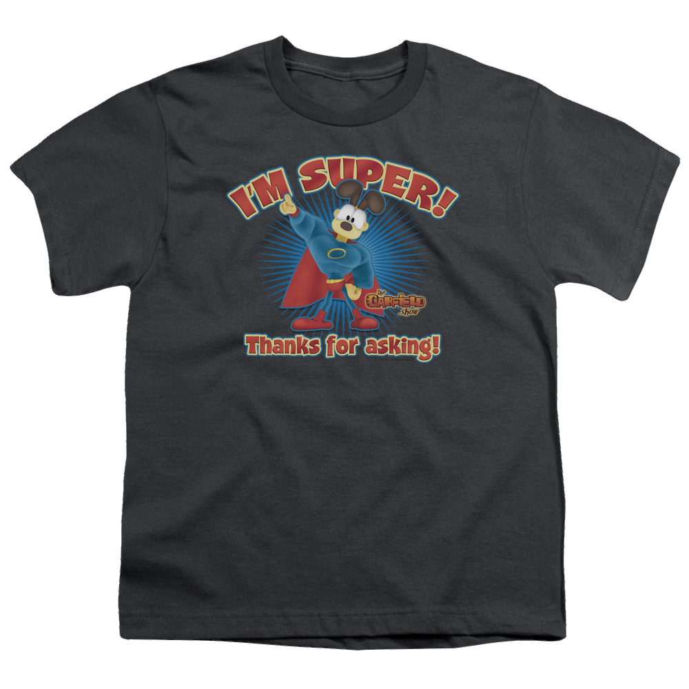 Garfield Super - Youth T-Shirt (Ages 8-12) Youth T-Shirt (Ages 8-12) Garfield