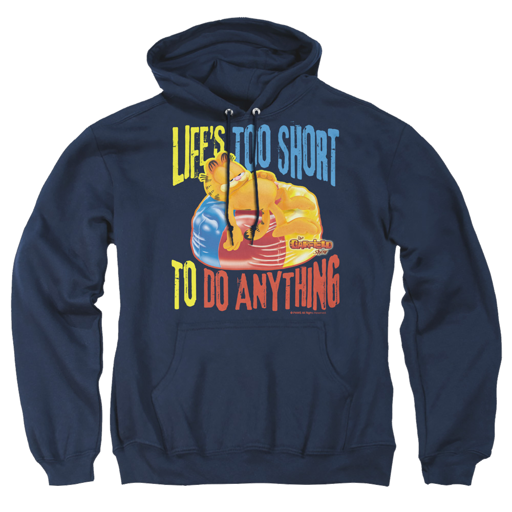 Garfield Too Short - Pullover Hoodie Pullover Hoodie Garfield