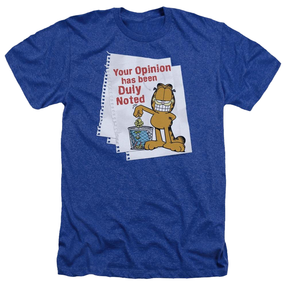 Garfield Duly Noted - Men's Heather T-Shirt Men's Heather T-Shirt Garfield