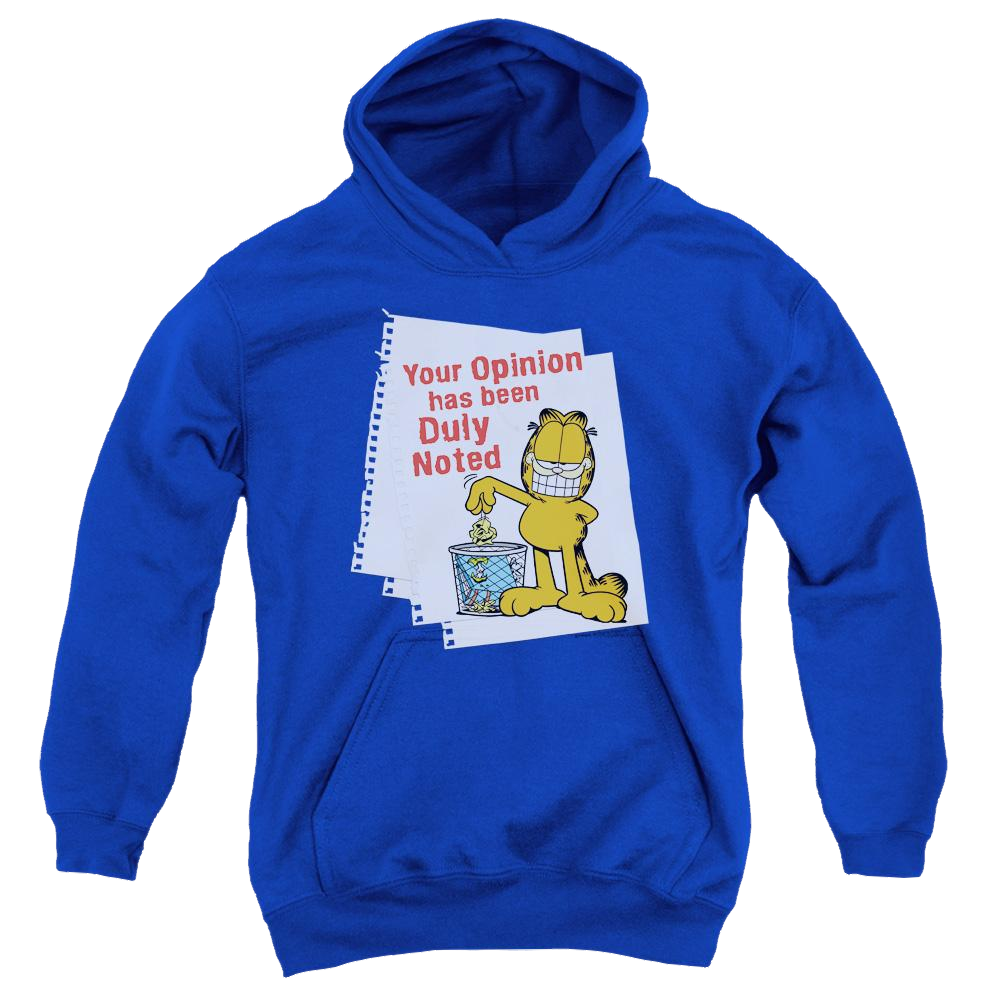 Garfield Duly Noted - Youth Hoodie (Ages 8-12) Youth Hoodie (Ages 8-12) Garfield