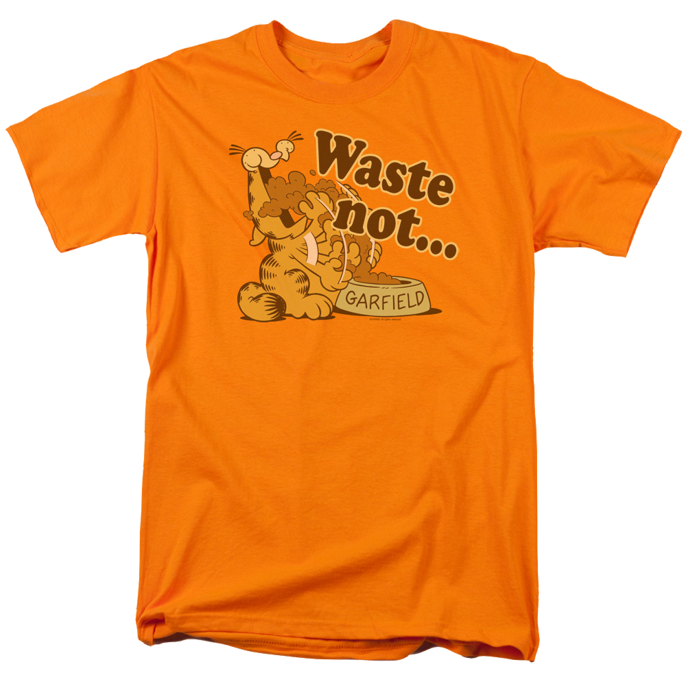 Garfield Waste Not - Men's Regular Fit T-Shirt Men's Regular Fit T-Shirt Garfield