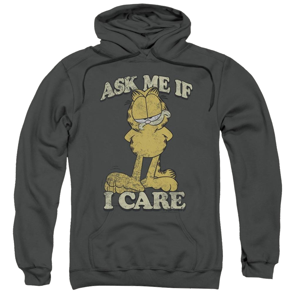Garfield Ask Me - Pullover Hoodie Pullover Hoodie Garfield