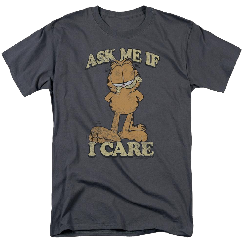 Garfield Ask Me - Men's Regular Fit T-Shirt Men's Regular Fit T-Shirt Garfield