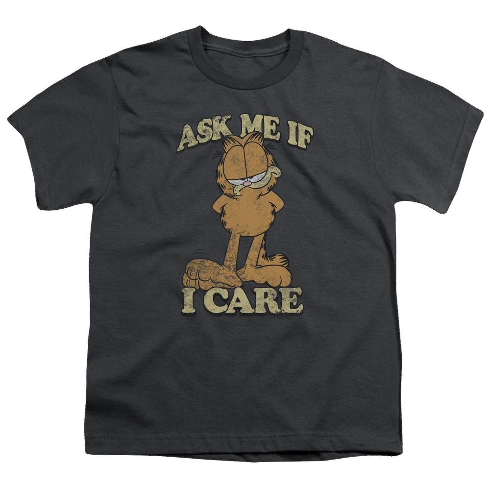 Garfield Ask Me - Youth T-Shirt (Ages 8-12) Youth T-Shirt (Ages 8-12) Garfield