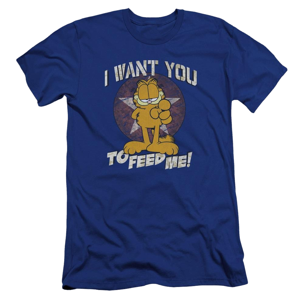 Garfield I Want You - Men's Premium Slim Fit T-Shirt Men's Premium Slim Fit T-Shirt Garfield