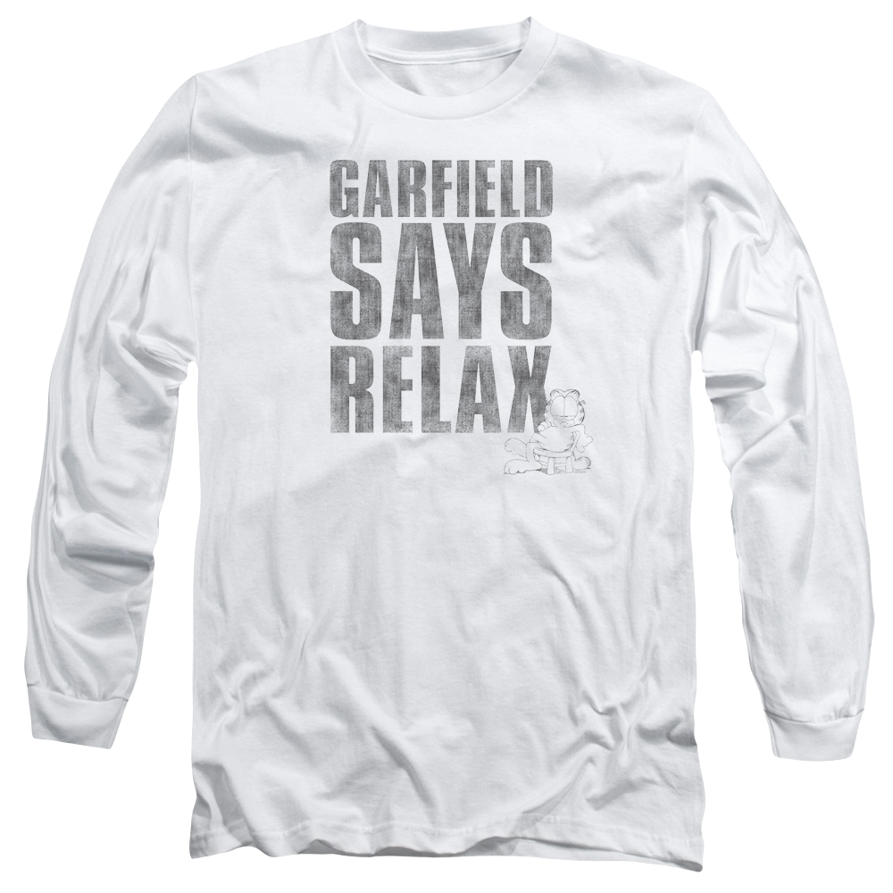 Garfield Relax - Men's Long Sleeve T-Shirt Men's Long Sleeve T-Shirt Garfield