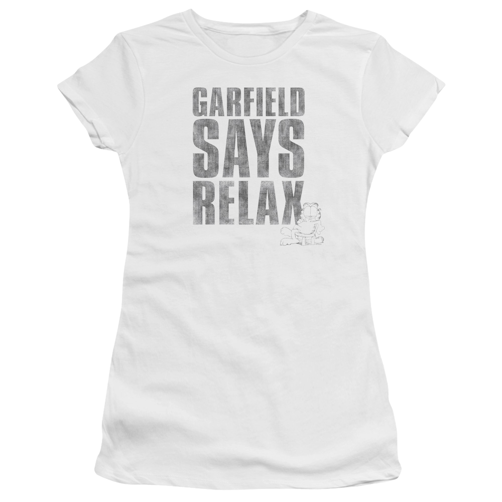 Garfield Relax - Juniors T-Shirt Juniors T-Shirt Garfield
