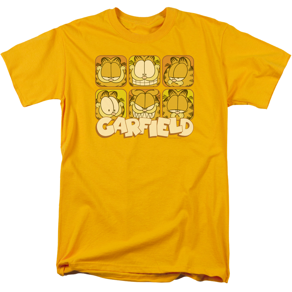 Garfield Many Faces - Men's Regular Fit T-Shirt Men's Regular Fit T-Shirt Garfield