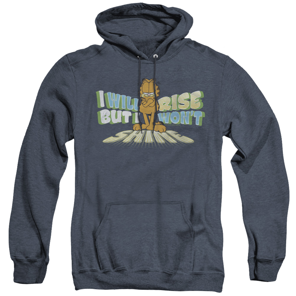Garfield Rise Not Shine - Heather Pullover Hoodie Heather Pullover Hoodie Garfield