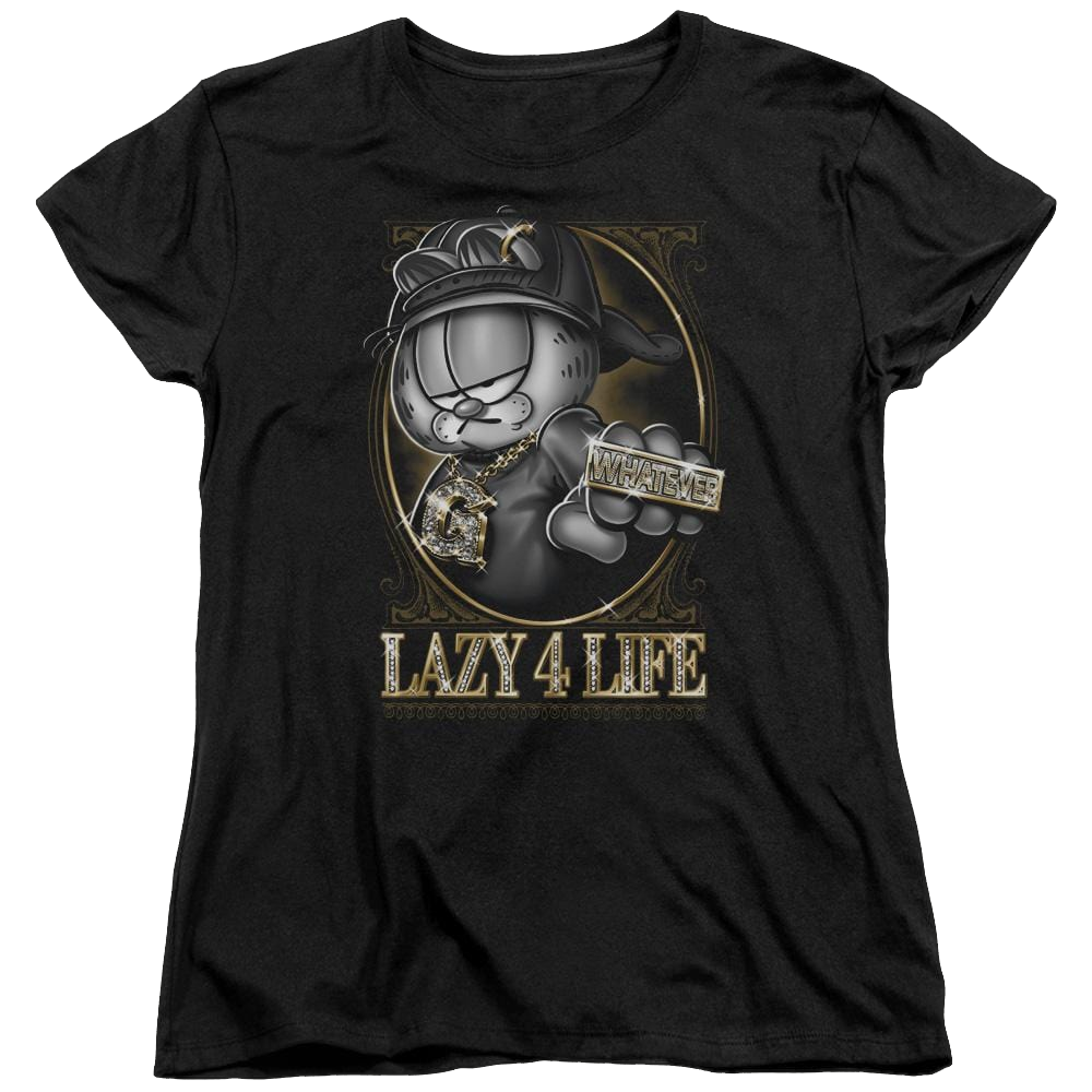 Garfield Lazy 4 Life - Women's T-Shirt Women's T-Shirt Garfield