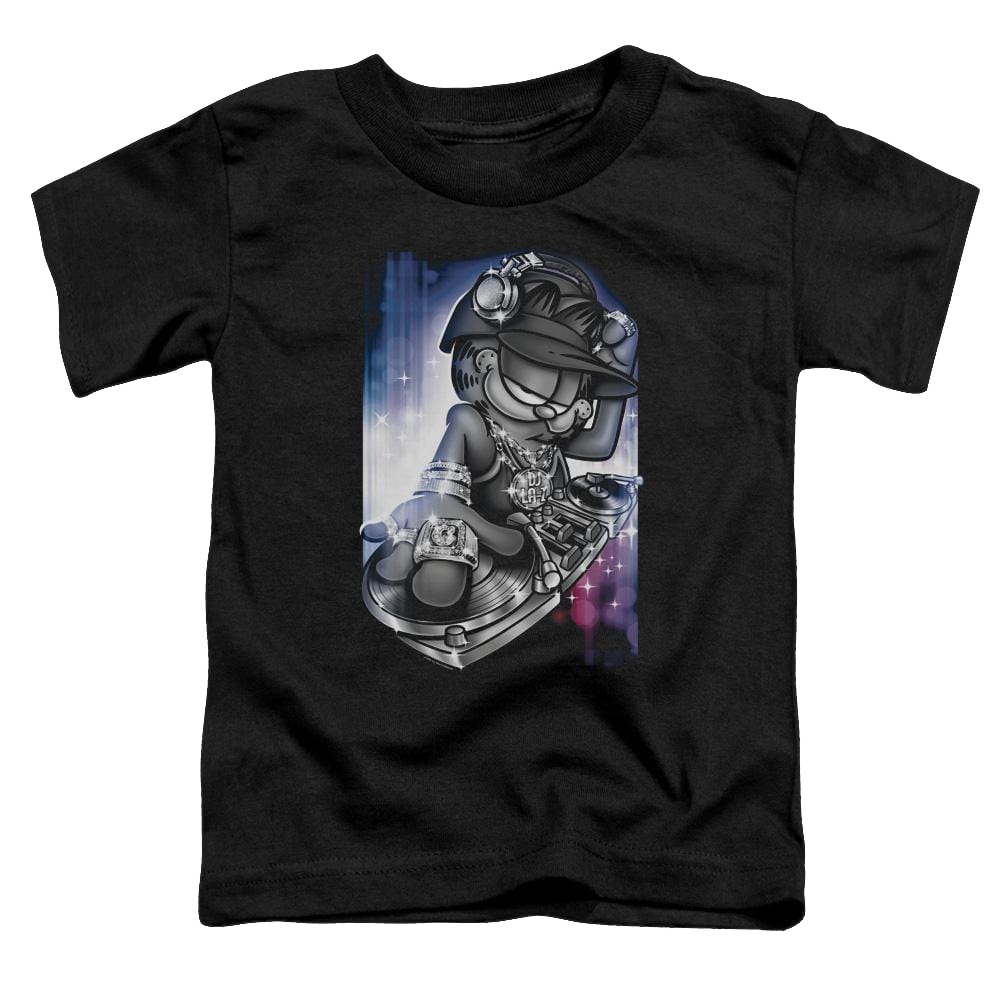 Garfield Dj Lazy - Toddler T-Shirt Toddler T-Shirt Garfield