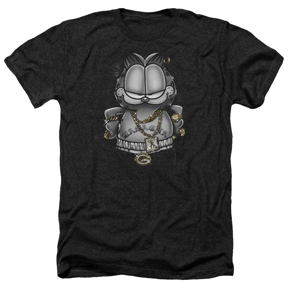 Garfield Lasagna For Life - Men's Heather T-Shirt Men's Heather T-Shirt Garfield