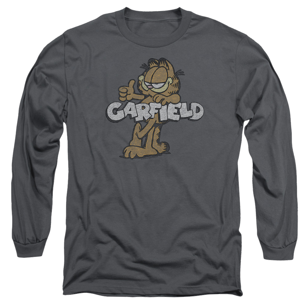 Garfield Retro Garf - Men's Long Sleeve T-Shirt Men's Long Sleeve T-Shirt Garfield