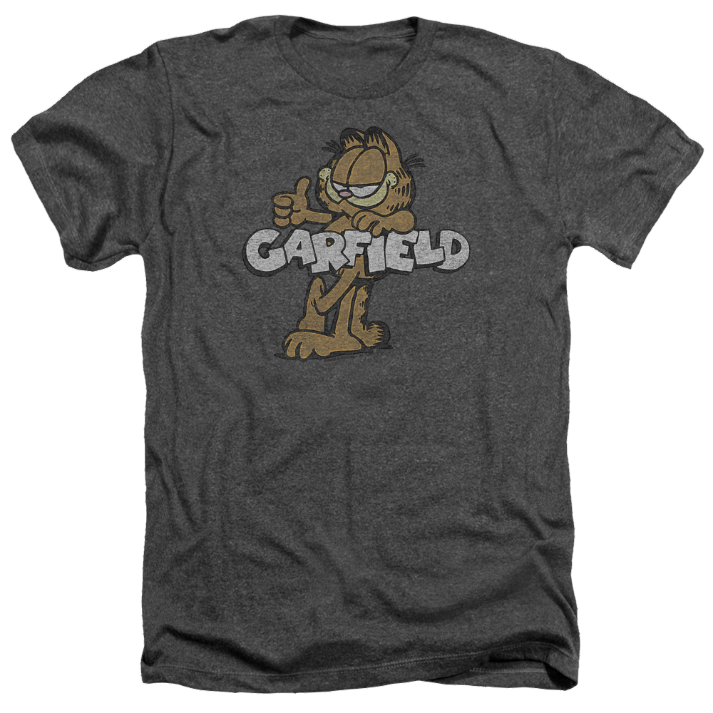 Garfield Retro Garf - Men's Heather T-Shirt Men's Heather T-Shirt Garfield