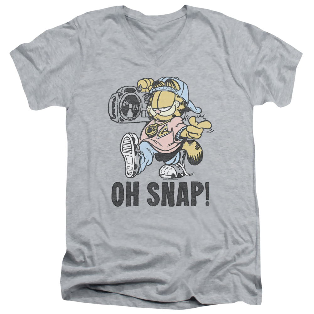 Garfield Oh Snap - Men's V-Neck T-Shirt Men's V-Neck T-Shirt Garfield