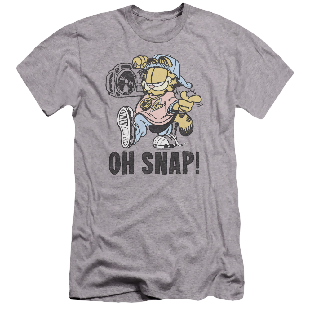 Garfield Oh Snap - Men's Premium Slim Fit T-Shirt Men's Premium Slim Fit T-Shirt Garfield