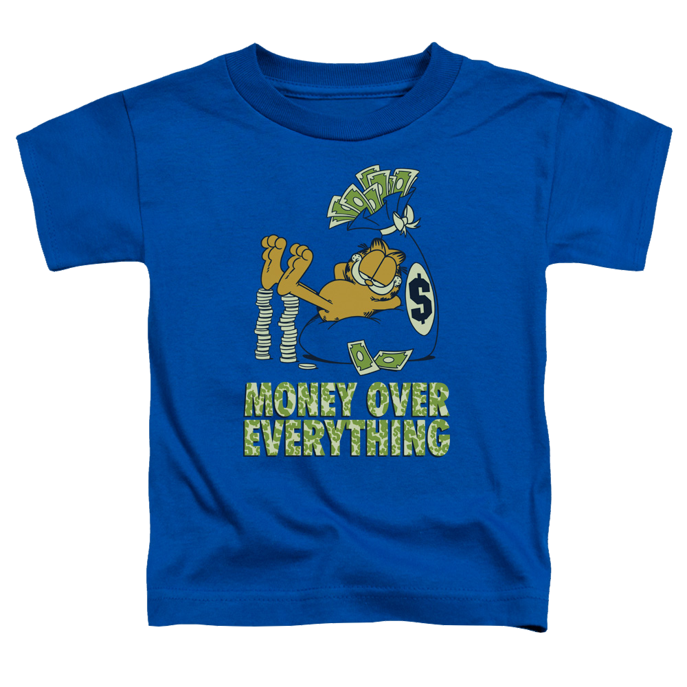 Garfield Money Is Everything - Toddler T-Shirt Toddler T-Shirt Garfield