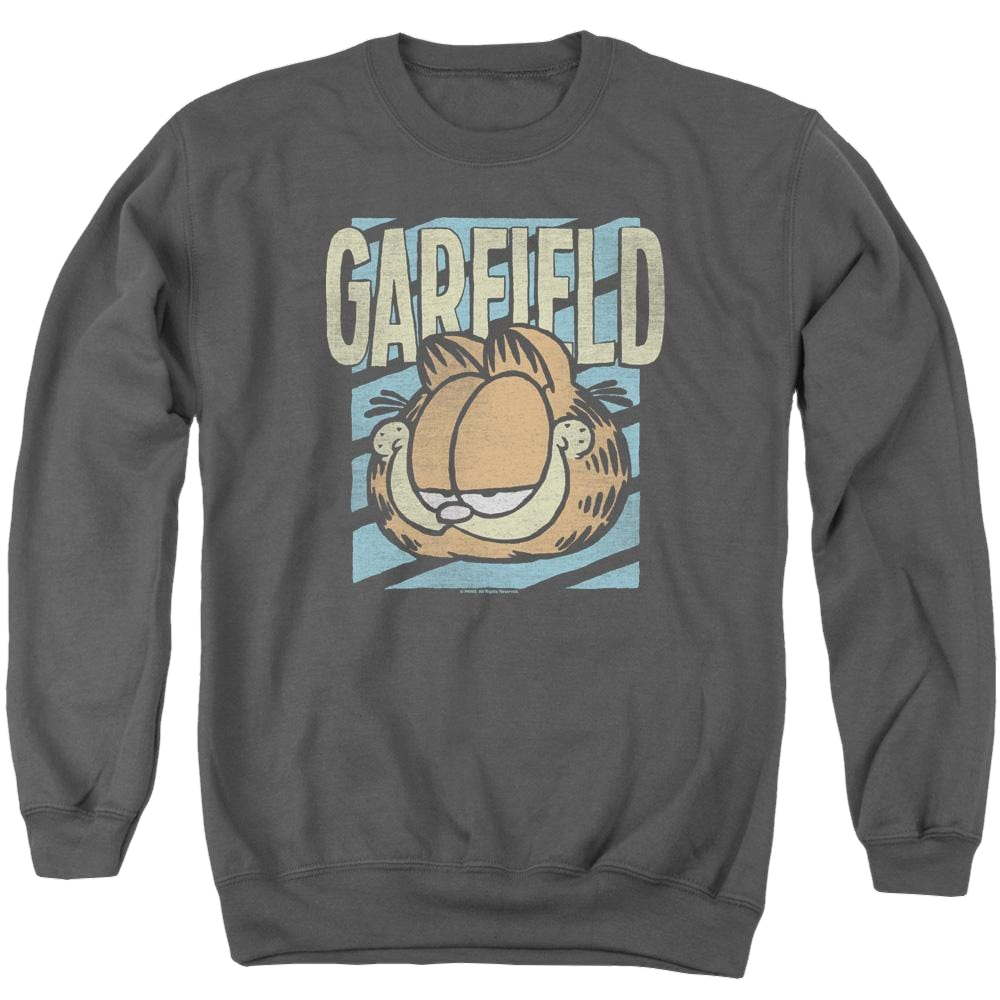 Garfield Rad Garfield - Men's Crewneck Sweatshirt Men's Crewneck Sweatshirt Garfield