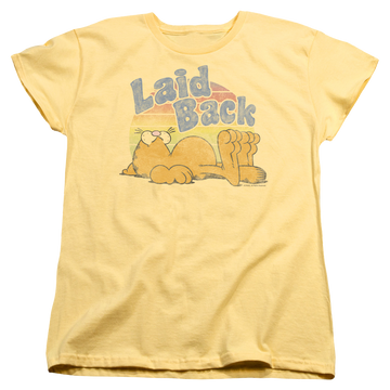 Banana women's t-shirt with Rad Garfield graphic