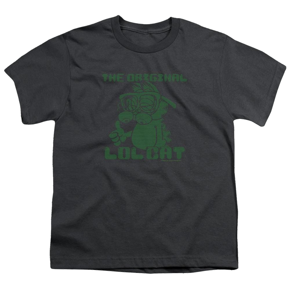 Garfield Og Lol - Youth T-Shirt (Ages 8-12) Youth T-Shirt (Ages 8-12) Garfield