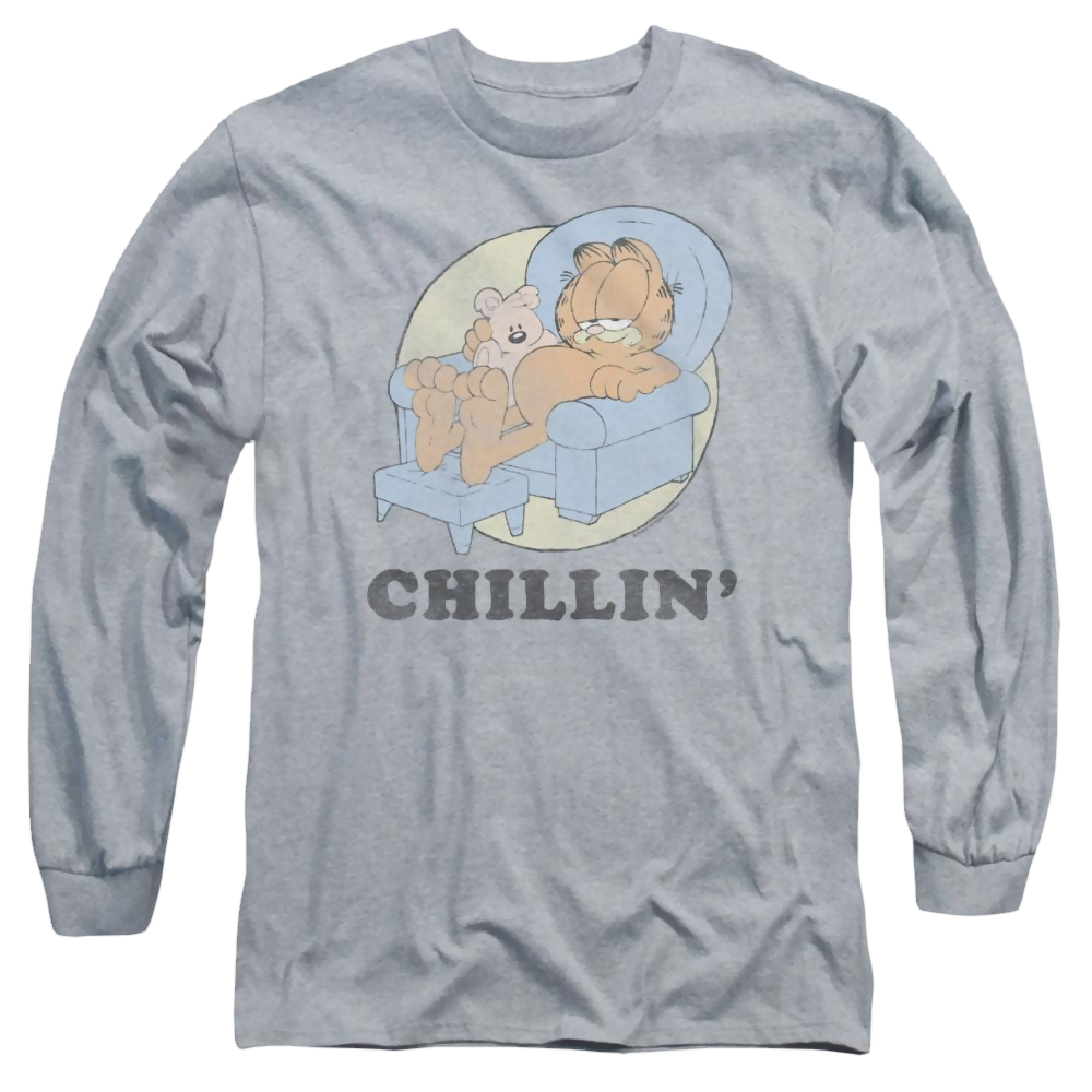 Garfield Chillin - Men's Long Sleeve T-Shirt Men's Long Sleeve T-Shirt Garfield