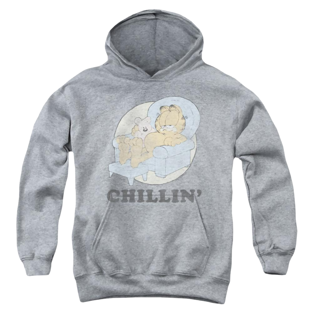 Garfield Chillin - Youth Hoodie (Ages 8-12) Youth Hoodie (Ages 8-12) Garfield