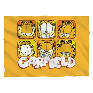 Garfield Faces (Front/Back Print) pillow case