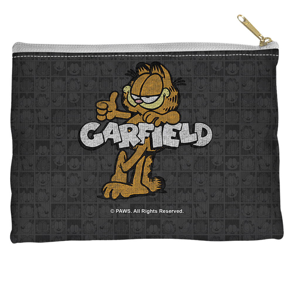 Garfield Retro - Straight Bottom Accessory Pouch Straight Bottom Accessory Pouches Garfield